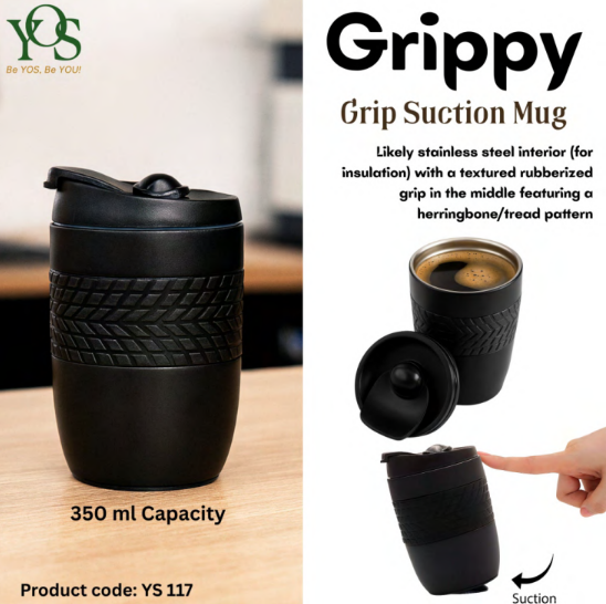Grippy - Grip Suction Mug