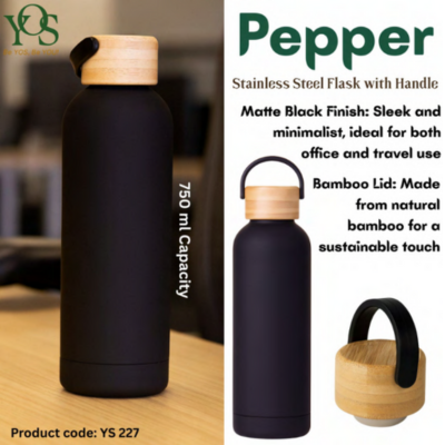Pepper - SS Flask with Handle