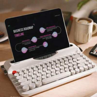 Typewriter - Triple Channel Keyboard