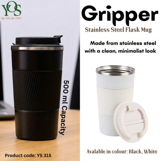Gripper - SS Flask Mug