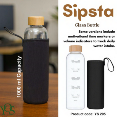 Sipsta - Glass Bottle