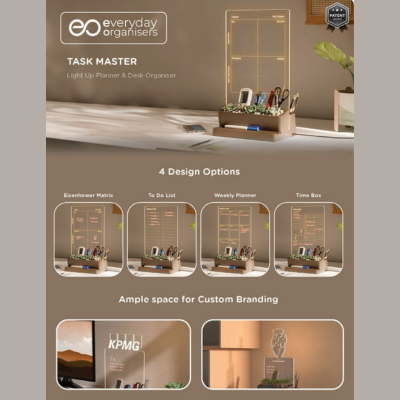 Task Master - Light-up Planner and Desk Organizer